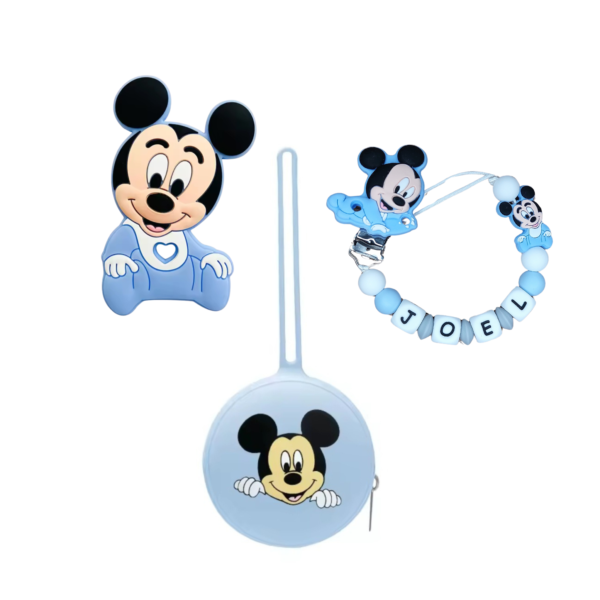 Pack 3 piezas Mickey Mouse
