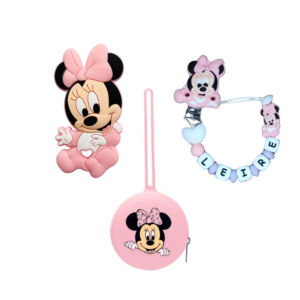 Pack 3 piezas Minnie Mouse