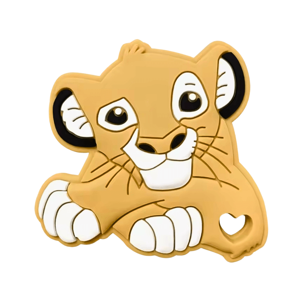 mordedor-silicona-simba-rey-leon-amarillo-corazon