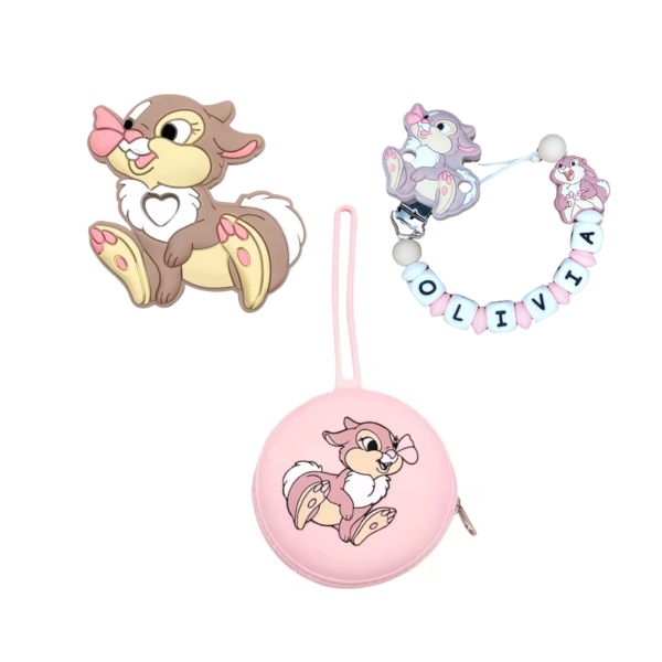 Pack 3 piezas Mr Bunny