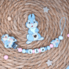 chupetero silicona tambor disney personalizado bebe