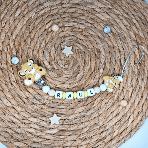 clip chupetero simba bebe disney libre bpa