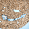 clip chupetero tambor disney gris libre bpa