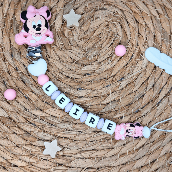cadena-chupete-minnie-mouse-personalizada-leire-rosa