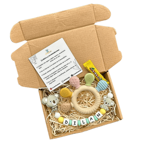 caja-regalo-mordedor-chupetero-koala-dilan
