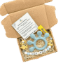 caja-regalo-mordedor-chupetero-pluto-texturas-hugo