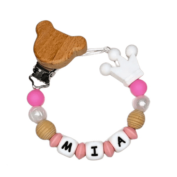 chupetero-oso-corona-personalizado-mia-rosa-madera-fondo-transparente