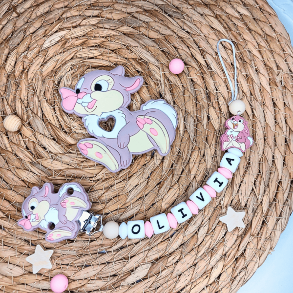 chupetero-personalizado-bambi-tambor-olivia-silicona