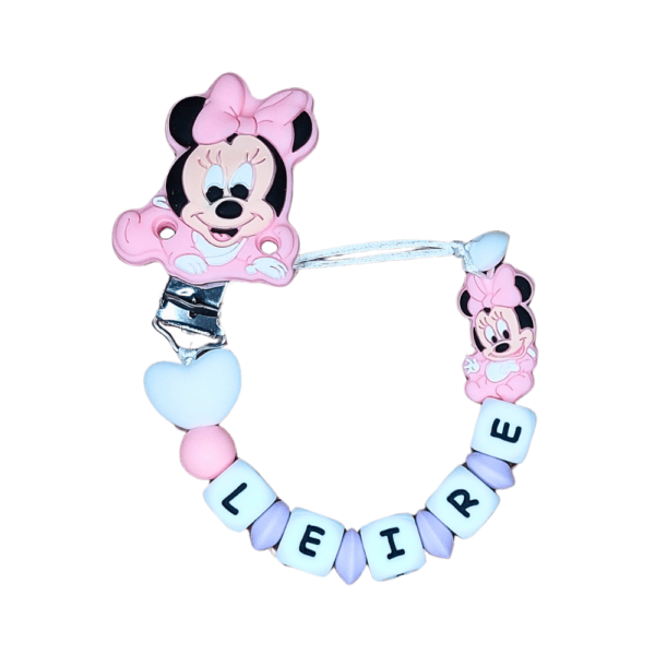 sujetachupetes-minnie-mouse-personalizado-leire-rosa-corazon-fondo-transparente